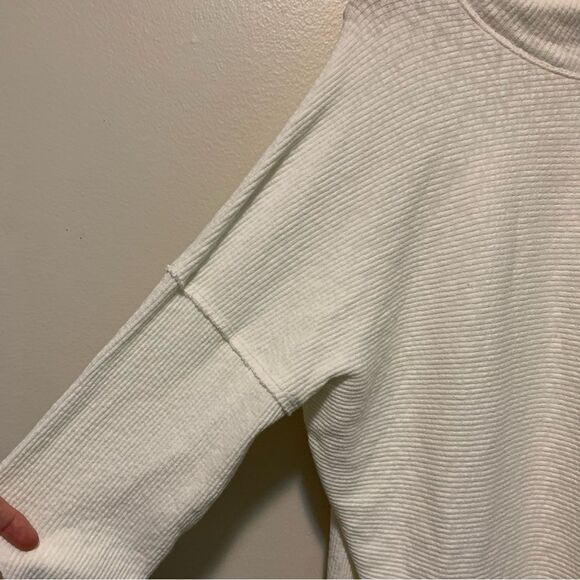 Free People Cream Tunic Sweater - Picture 7 of 8